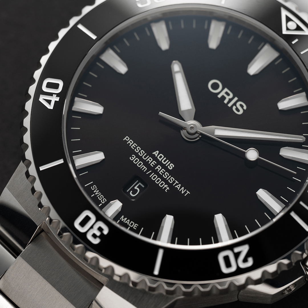 ORIS  Мужские швейцарские часы, автоматический механизм, сталь, 43,5 мм
